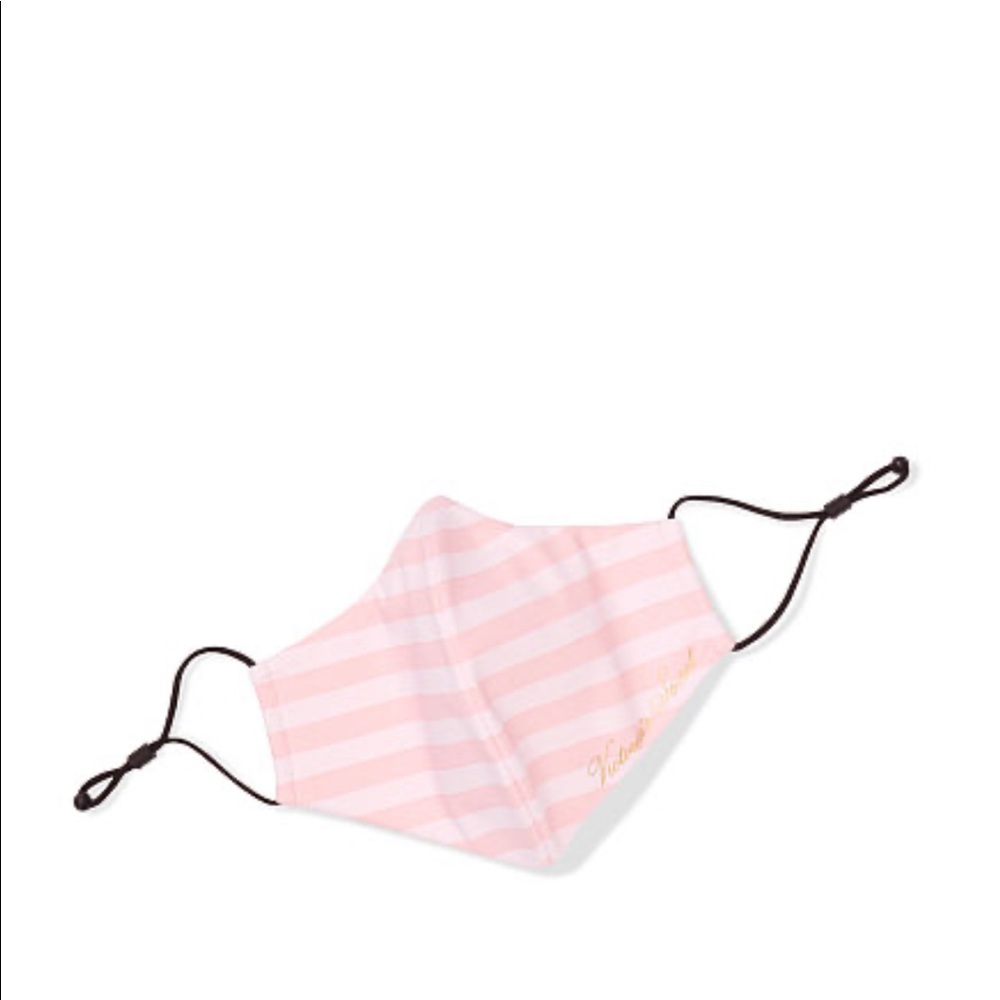 New Victoria Secret iconic signature striped Mask - Picture 3 of 13